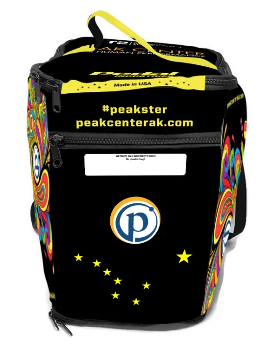 Peaksters 2024 TRIATHLON SPECIFIC RaceDay Bag WILD CHILD