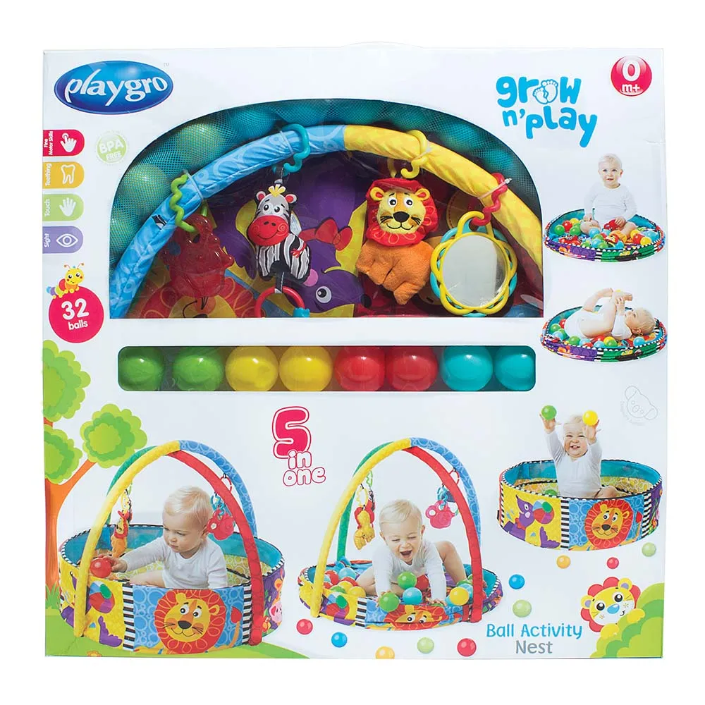 Playgro - Ball Playnest Activity Gym