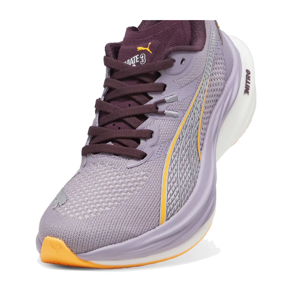 PUMA Women's Deviate NITRO 3 Pale Plum/Midnight Plum/Sun Stream