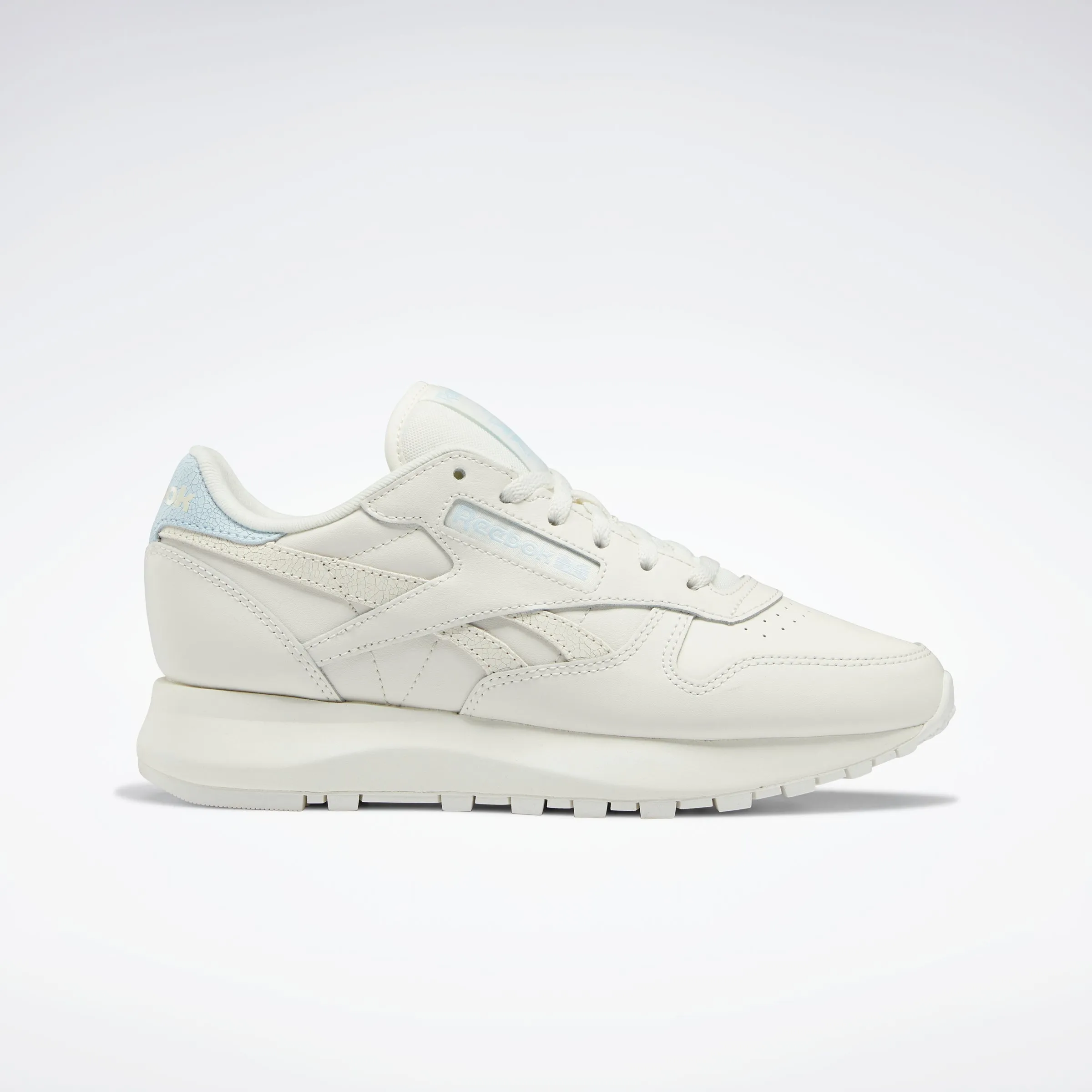 Reebok Footwear Women Classic Leather Sp Shoes Chalk/Chalk/Glablu