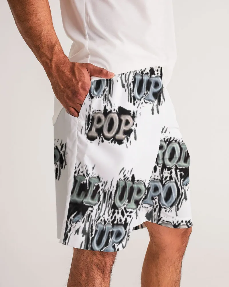 Roll Up Po' Up Pop Men's Jogger Shorts