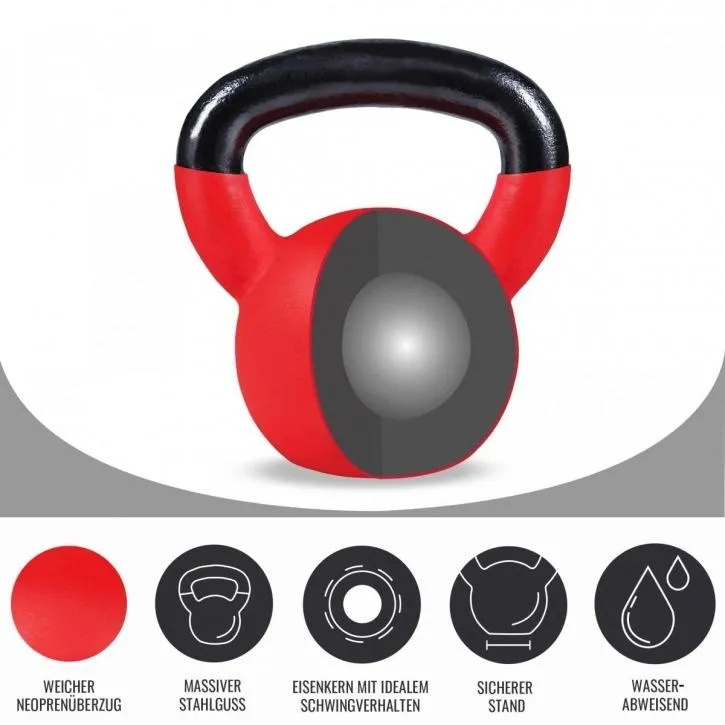 Rubber Coated Kettlebell 30KG