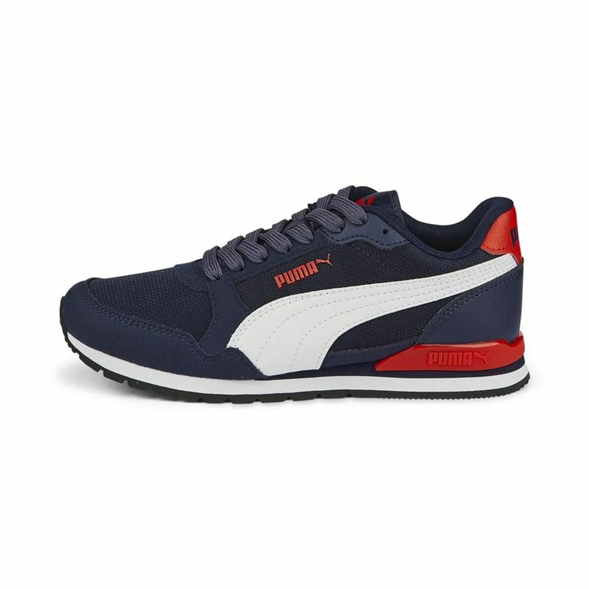 Running Shoes for Kids Puma ST Runner V3 Navy Blue