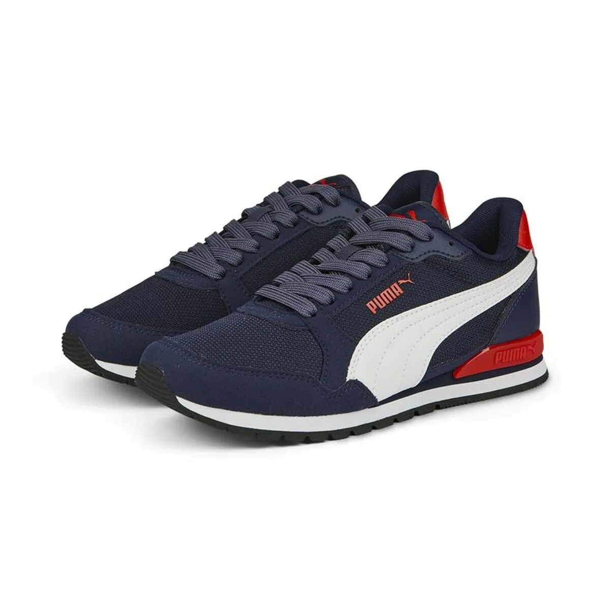 Running Shoes for Kids Puma ST Runner V3 Navy Blue