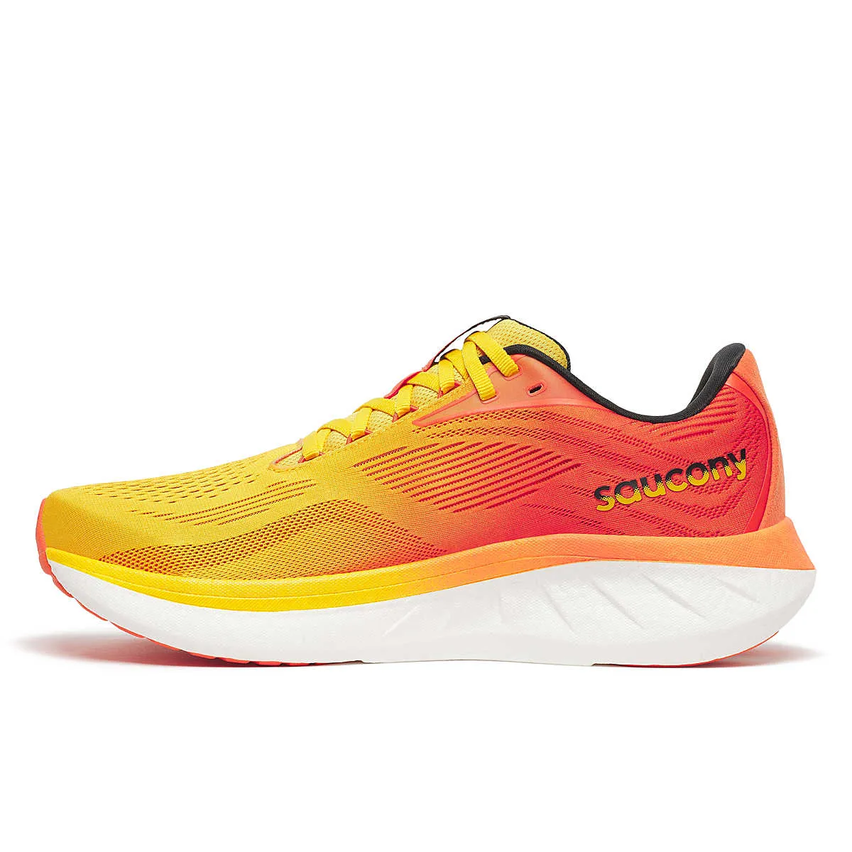 Saucony Mens Trainer Ride 18 Pollen/Pepper