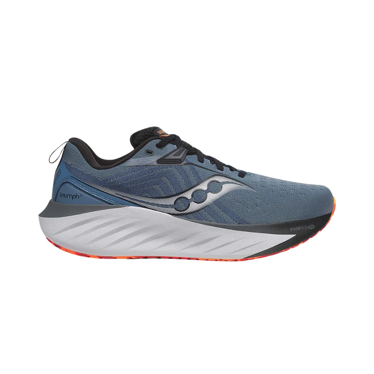 Saucony Triumph 22 Gray Black AW24 Shoes