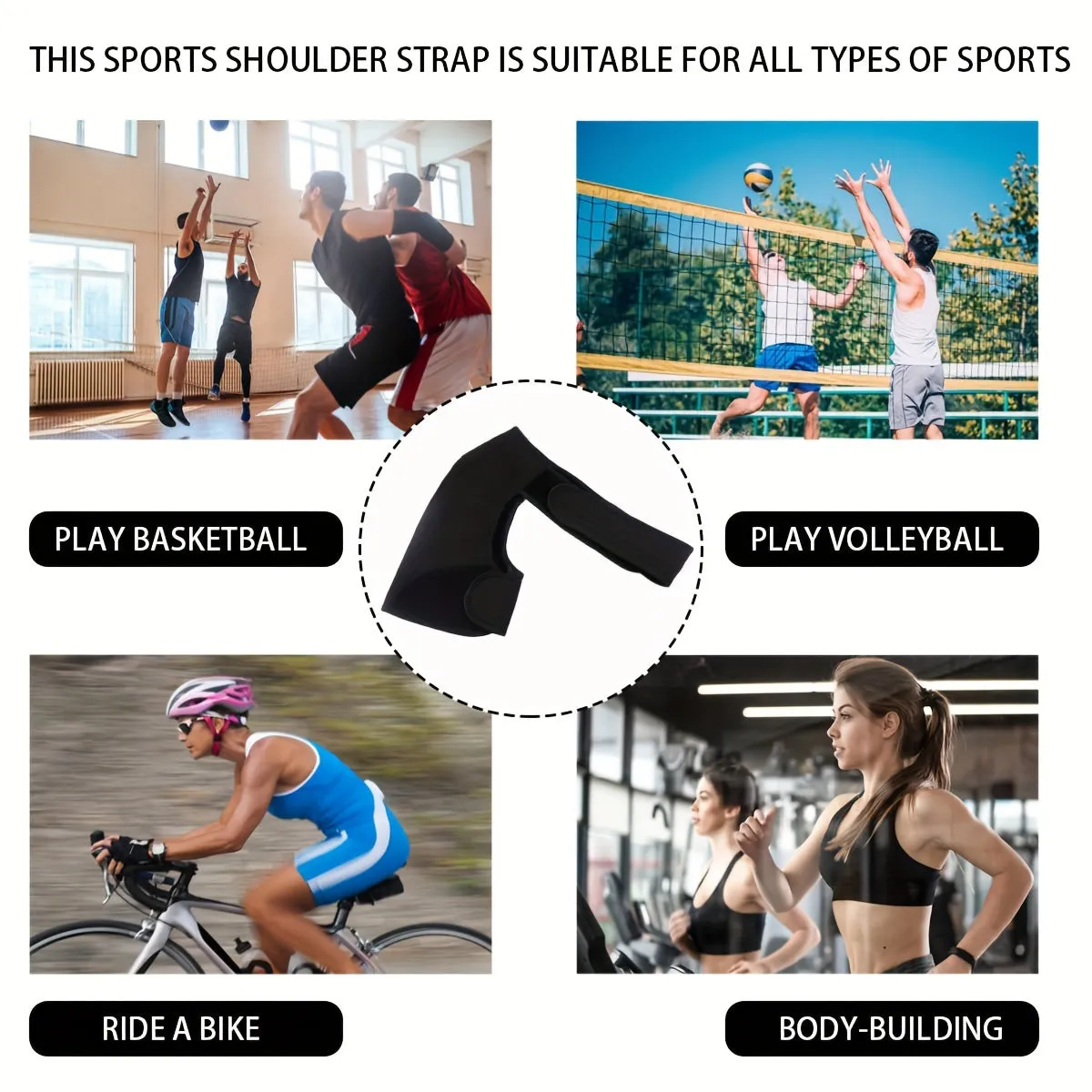 Shoulder Stability Support Brace for Men and Women