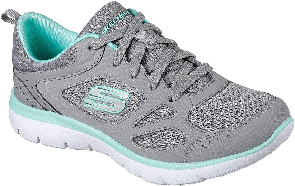 Skechers Summits Suited Womens Training Shoes - Grey