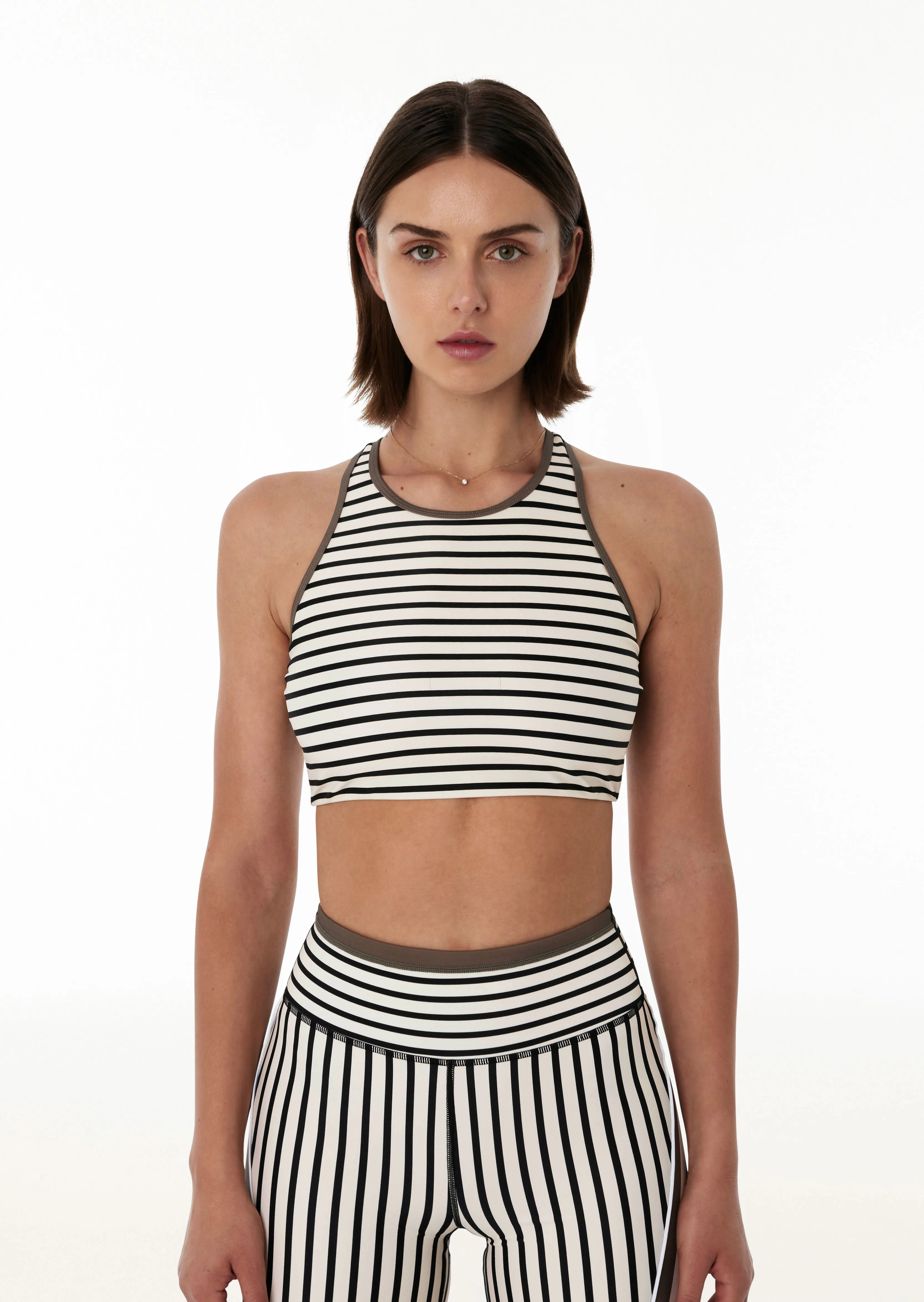 SLIPSTREAM TANK IN STRIPE PRINT