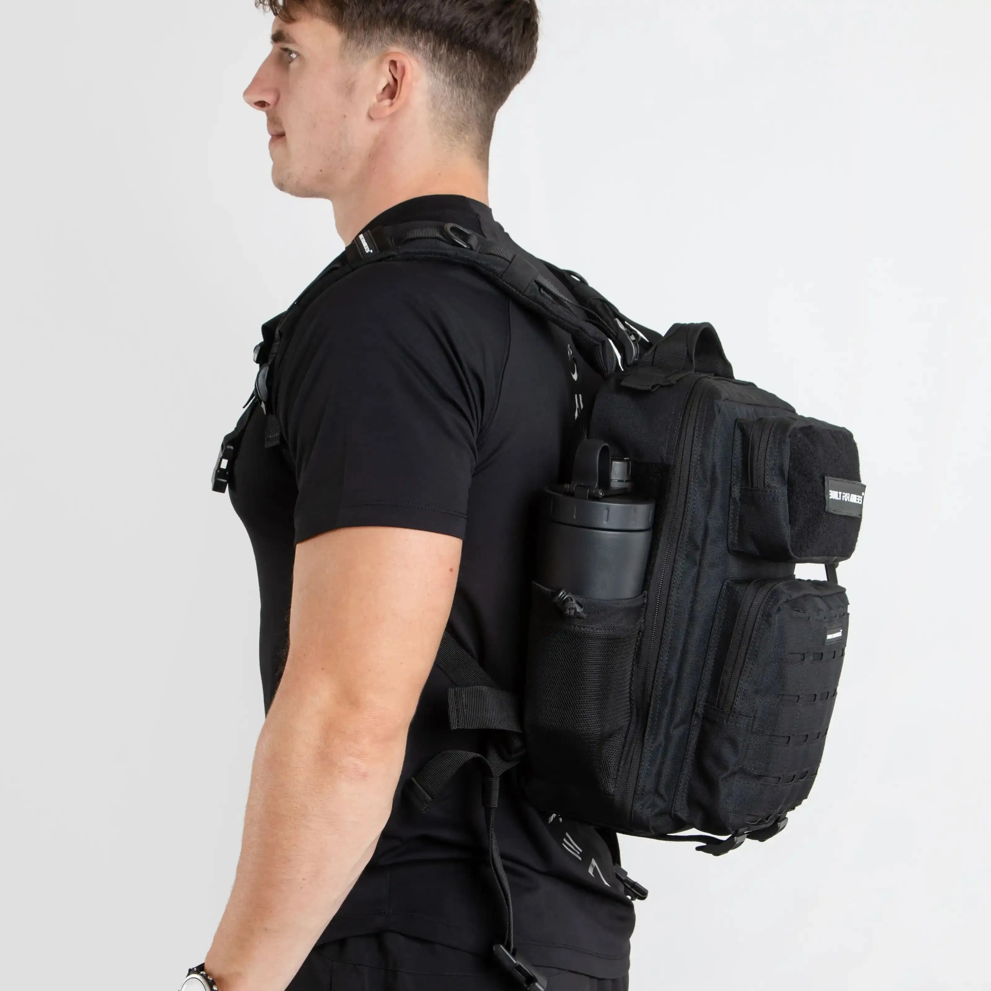 Small 15L Black Gym Backpack