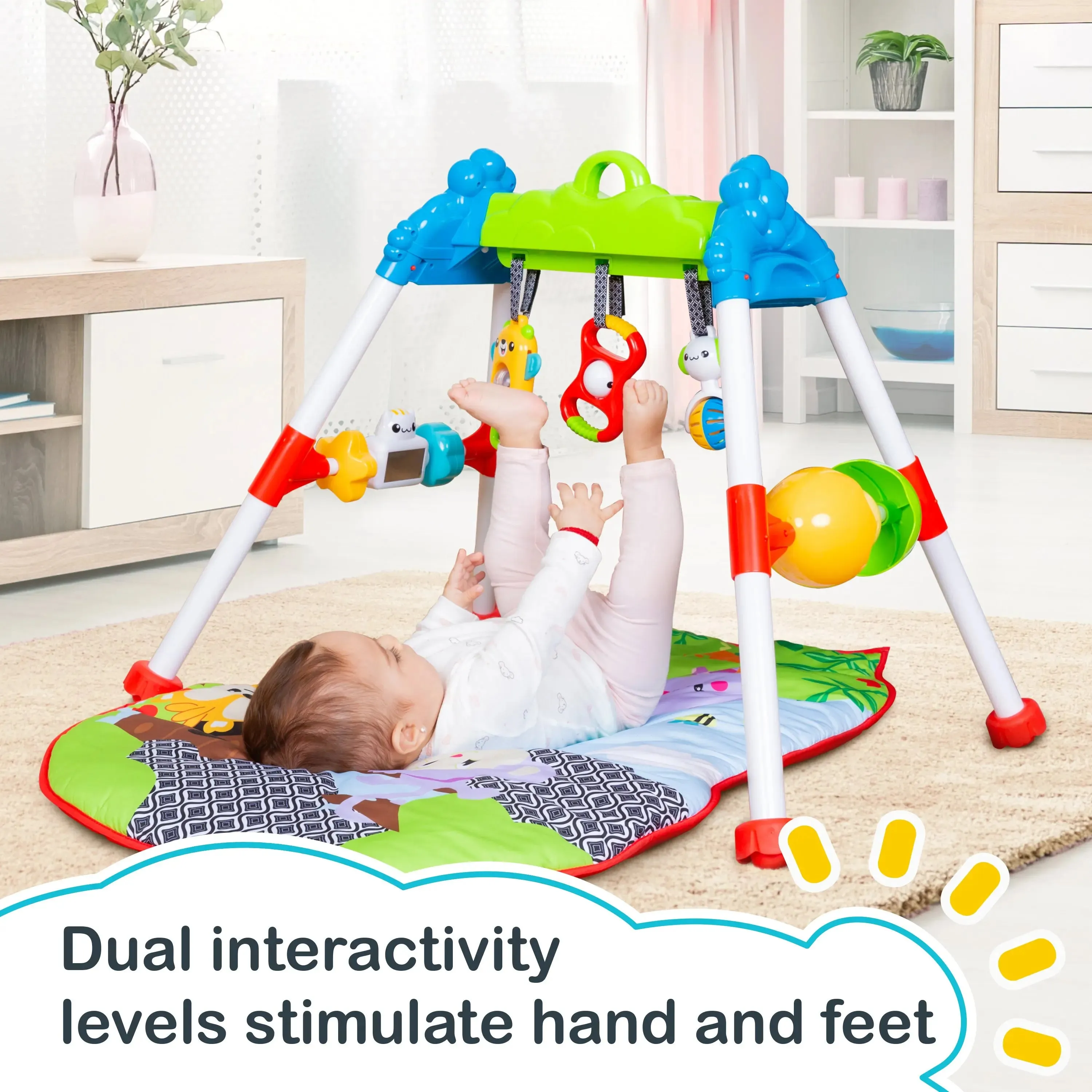 Smart Steps® Jammin' Gym with Playmat STEM Learning Toy