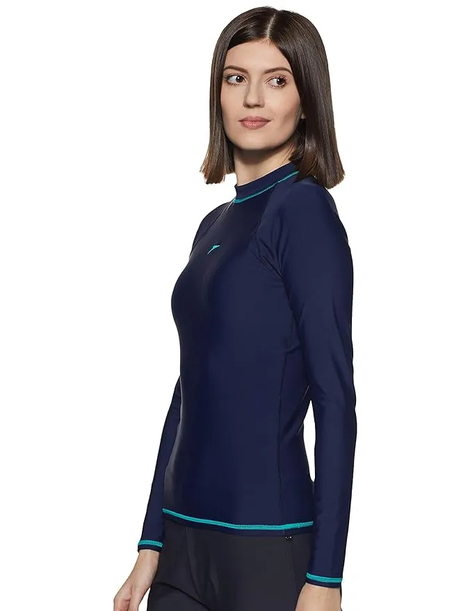 Speedo Female Swimwear Long Sleeve Suntop