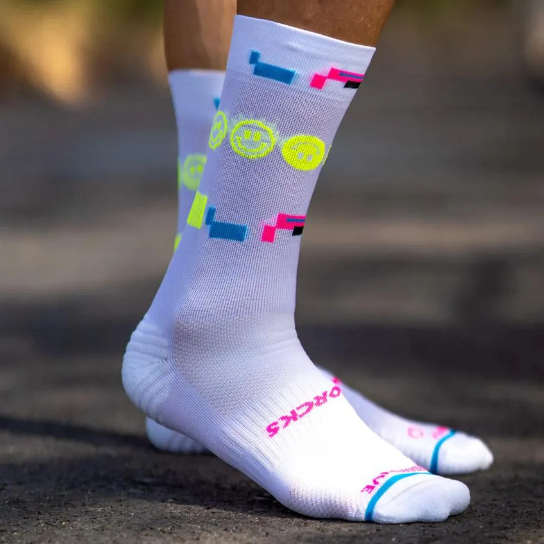 Sporcks - Running Sock - 80's Night White