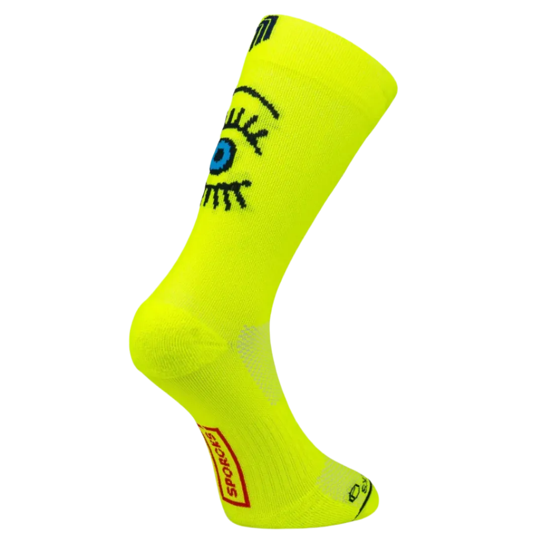 Sporcks - Running Sock - Eye Yellow