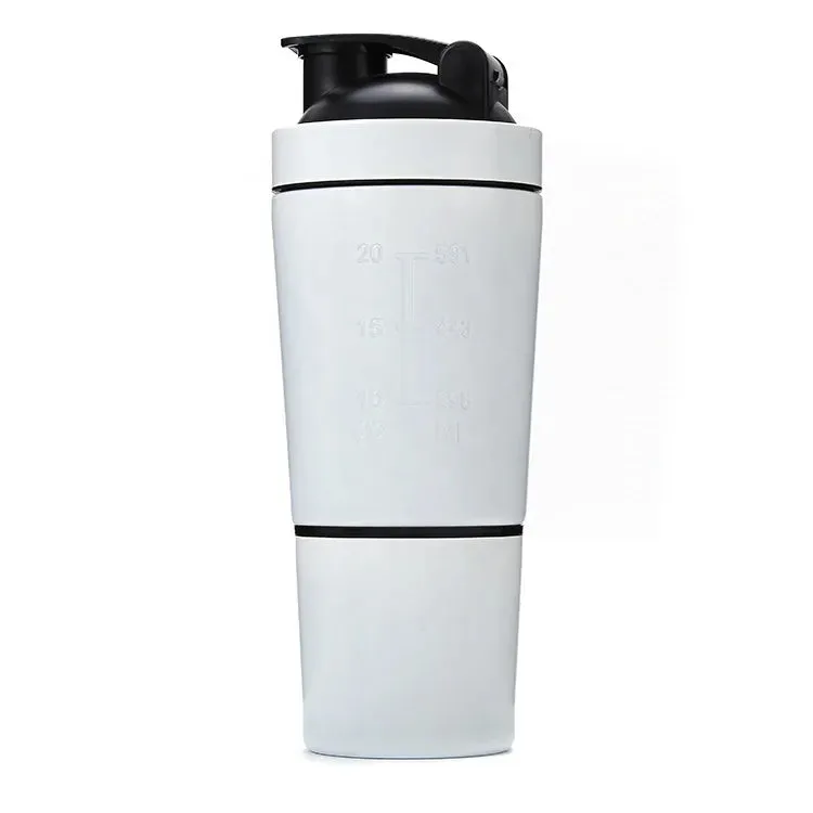 Stainless Steel Protein Shaker Bottle (600ml)