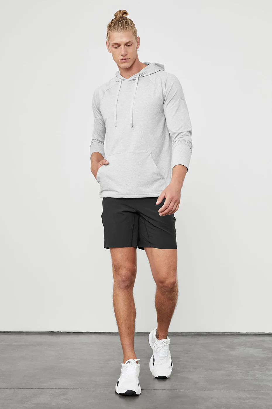 The Conquer Hoodie - Athletic Heather Grey