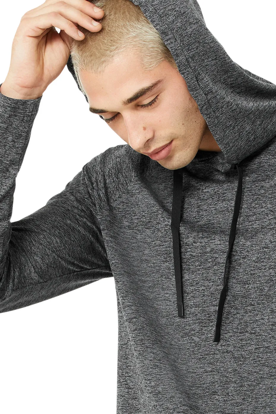 The Conquer Hoodie - Graphite Marl