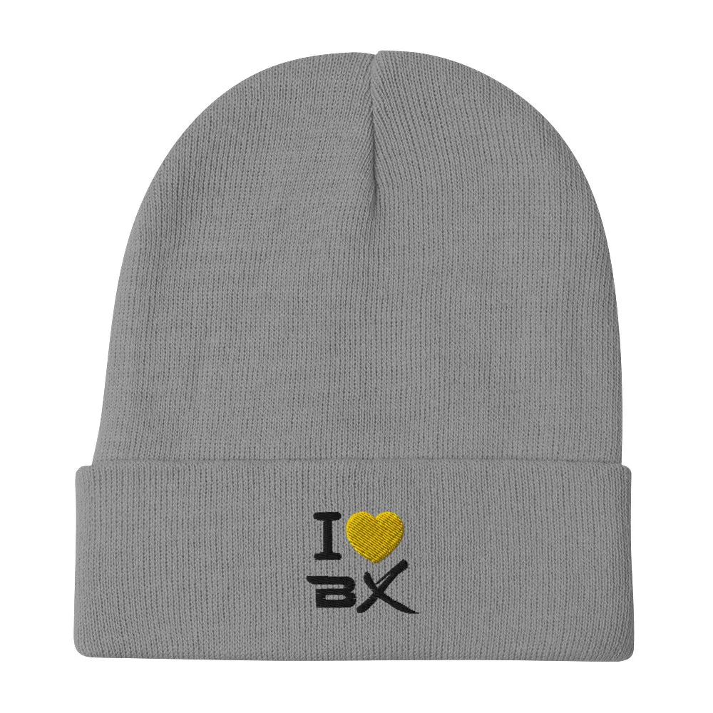 The "I 💛 BX" Beanie