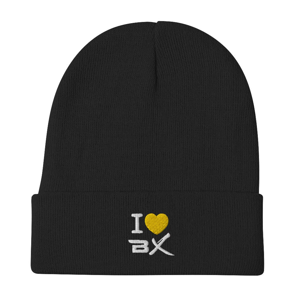 The "I 💛 BX" Beanie