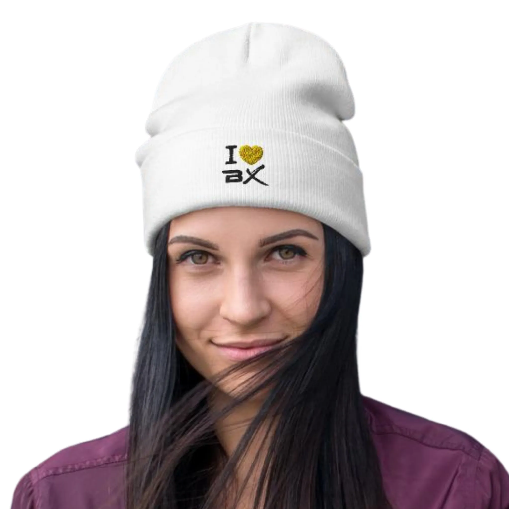 The "I 💛 BX" Beanie