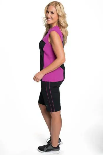 Tidal Tank Sporty Sleeveless Swim n' Gym Top - Chlorine Proof