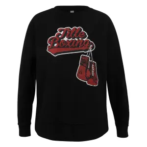 TITLE Boxing Classic Script Women's Fleece Pullover