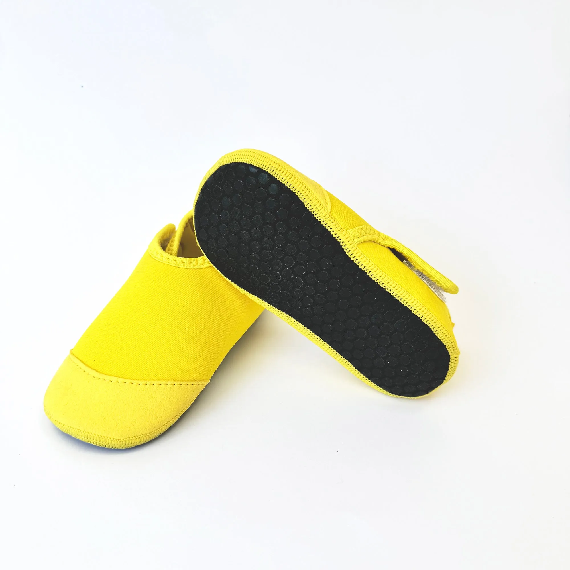 Toddler Aqua Socks - The Ultimate Soft Swim Shoe for the Pool & Beach - Sunny