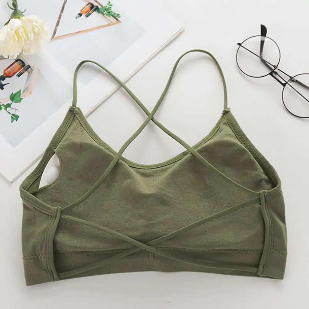 Turn Heads with Our Backless Fitness Sports Bra