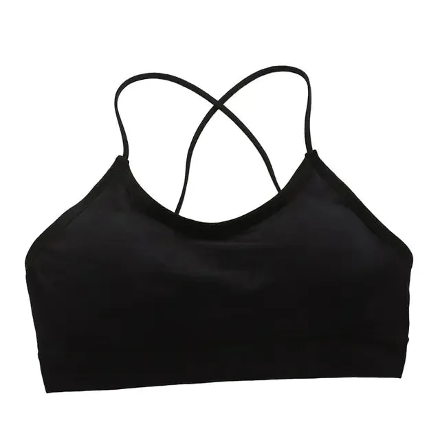 Turn Heads with Our Backless Fitness Sports Bra