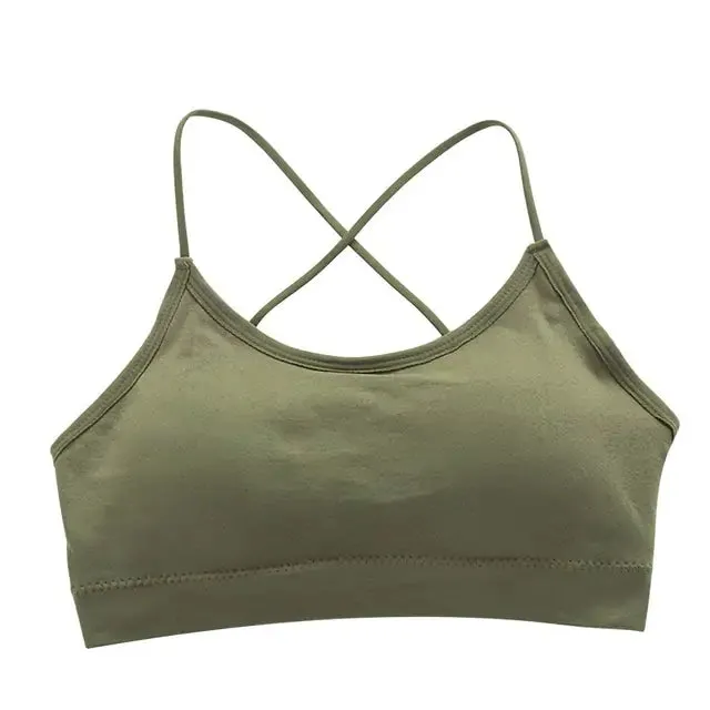 Turn Heads with Our Backless Fitness Sports Bra