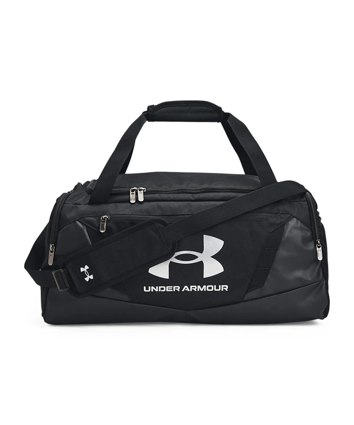 UA Undeniable 50 duffle small | Black/Black/Metallic Silver