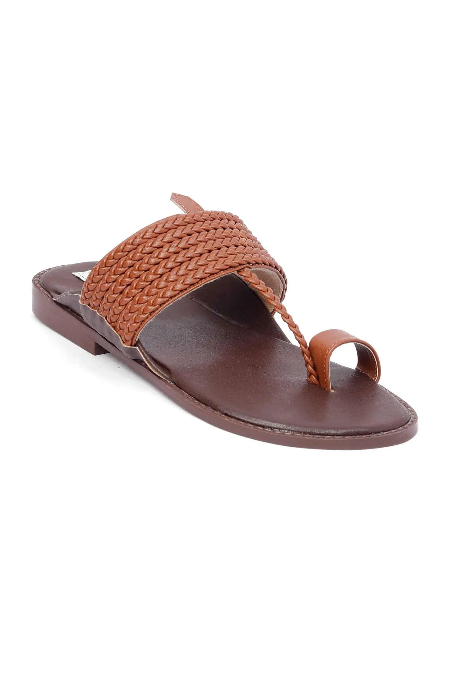 Umber Handcrafted Cruelty-Free Leather Kolhapuri Inspired Chappals