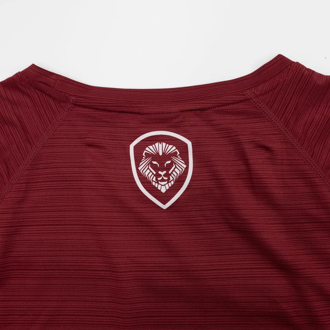 Valuetainment Red Performance Short Sleeve Shirt