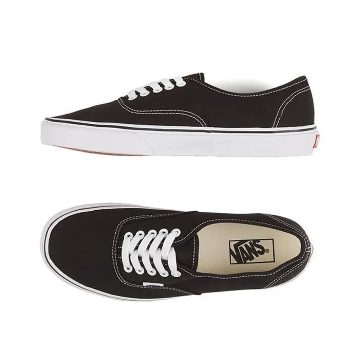 Vans Authentic Black White Mens Womens NOT RETURNABLE