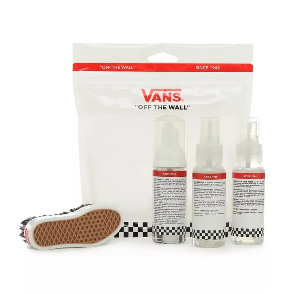 Vans Shoe Care Travel Kit - White