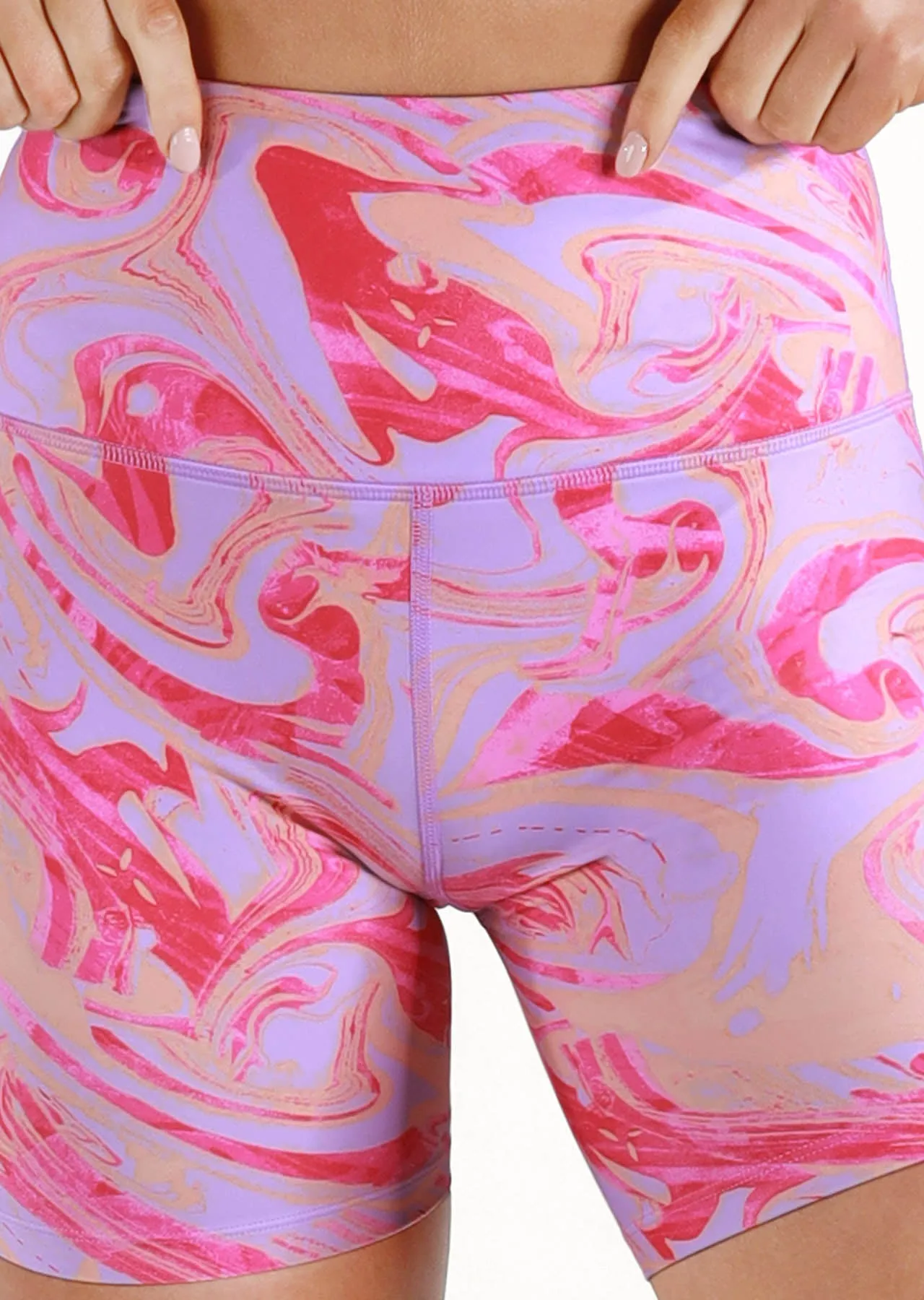 Vapour No Chafe Bike Short - Vapour Print