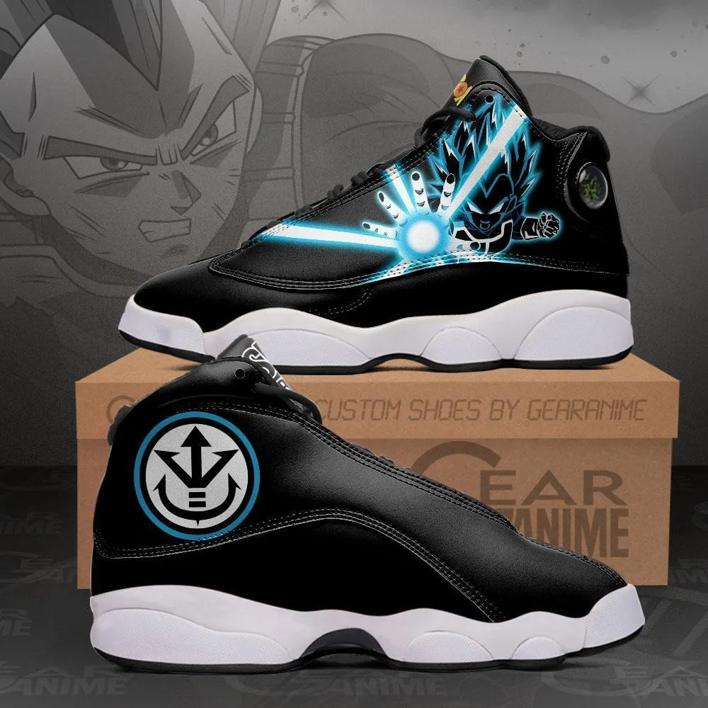 Vegeta Blue Sneakers Custom Anime Dragon Ball Shoes