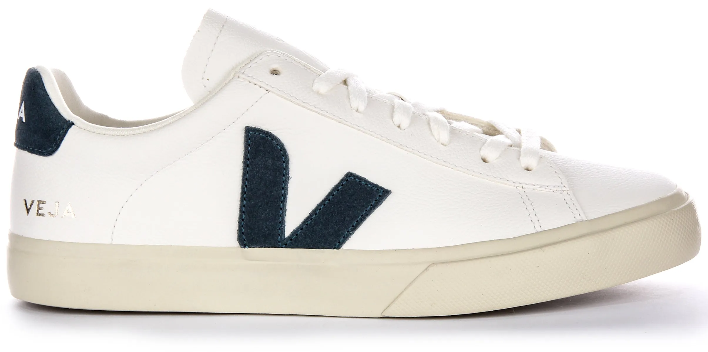 Veja Campo Chromefre In White Blue For Women