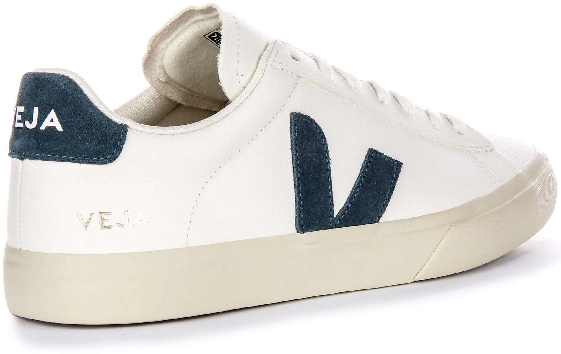 Veja Campo Chromefre In White Blue For Women