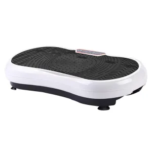 Vibrating Exercise Platform Fat Burning Powerfit Slim Body Shaper Machine White