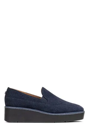 Wallis Loafer - Navy