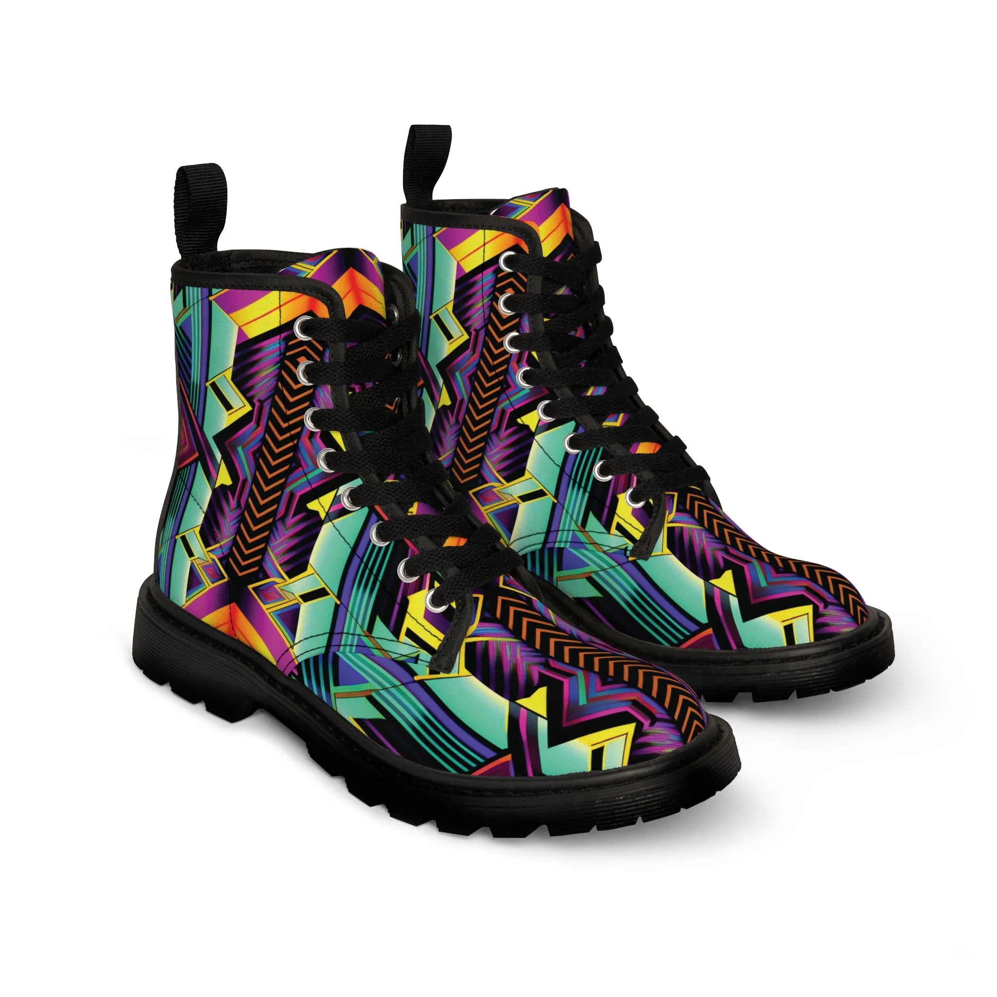 Women's Canvas Boots