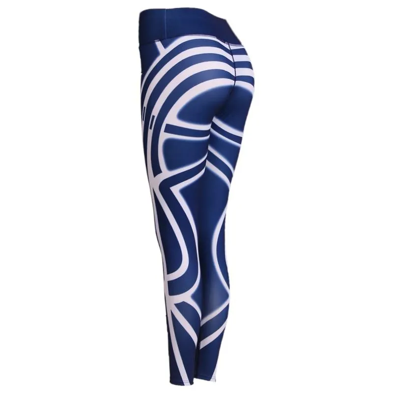 Women's Digital Printing Yoga Pants Gym Leggings