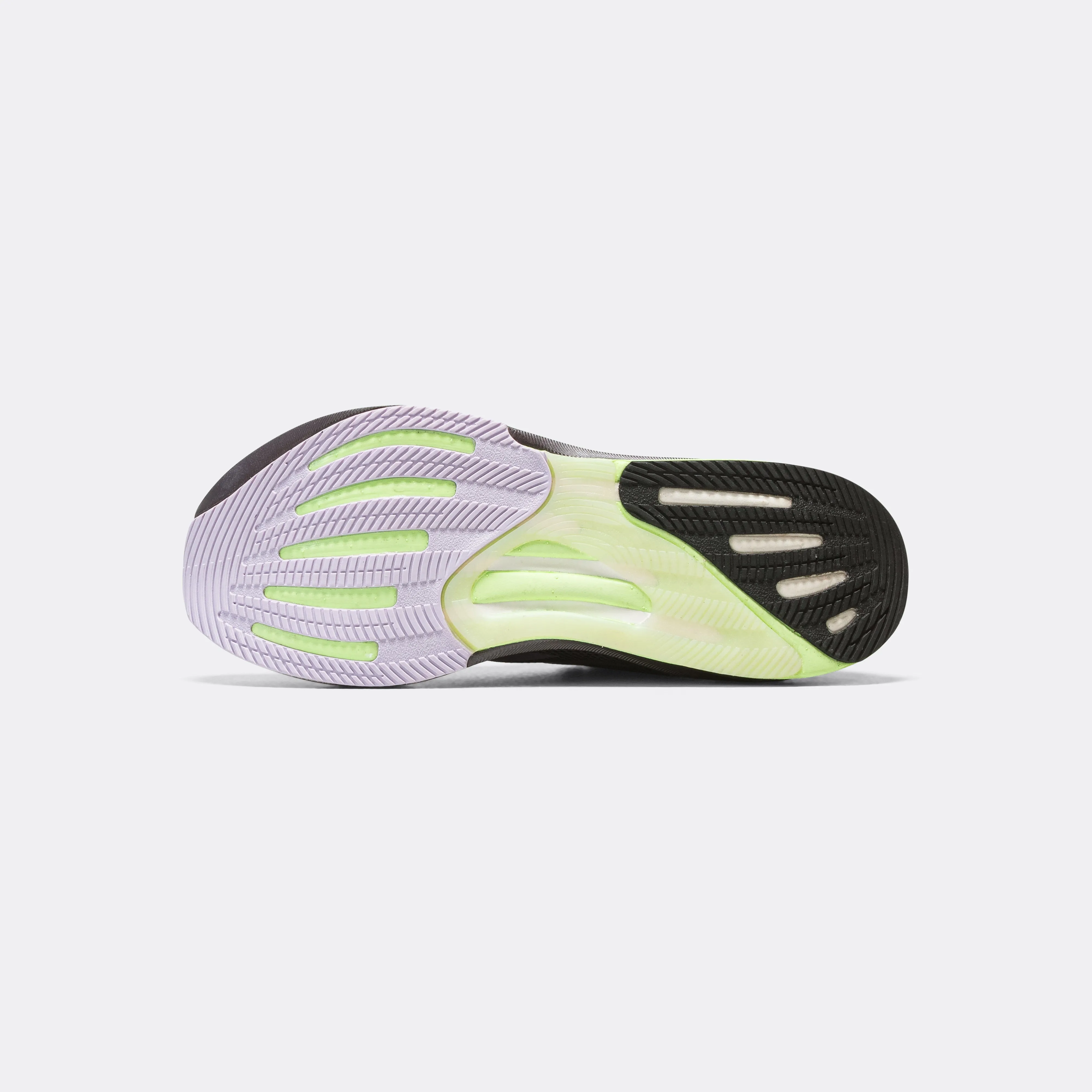 Womens Supernova Rise - Aurora Black/Violet-Green Spark