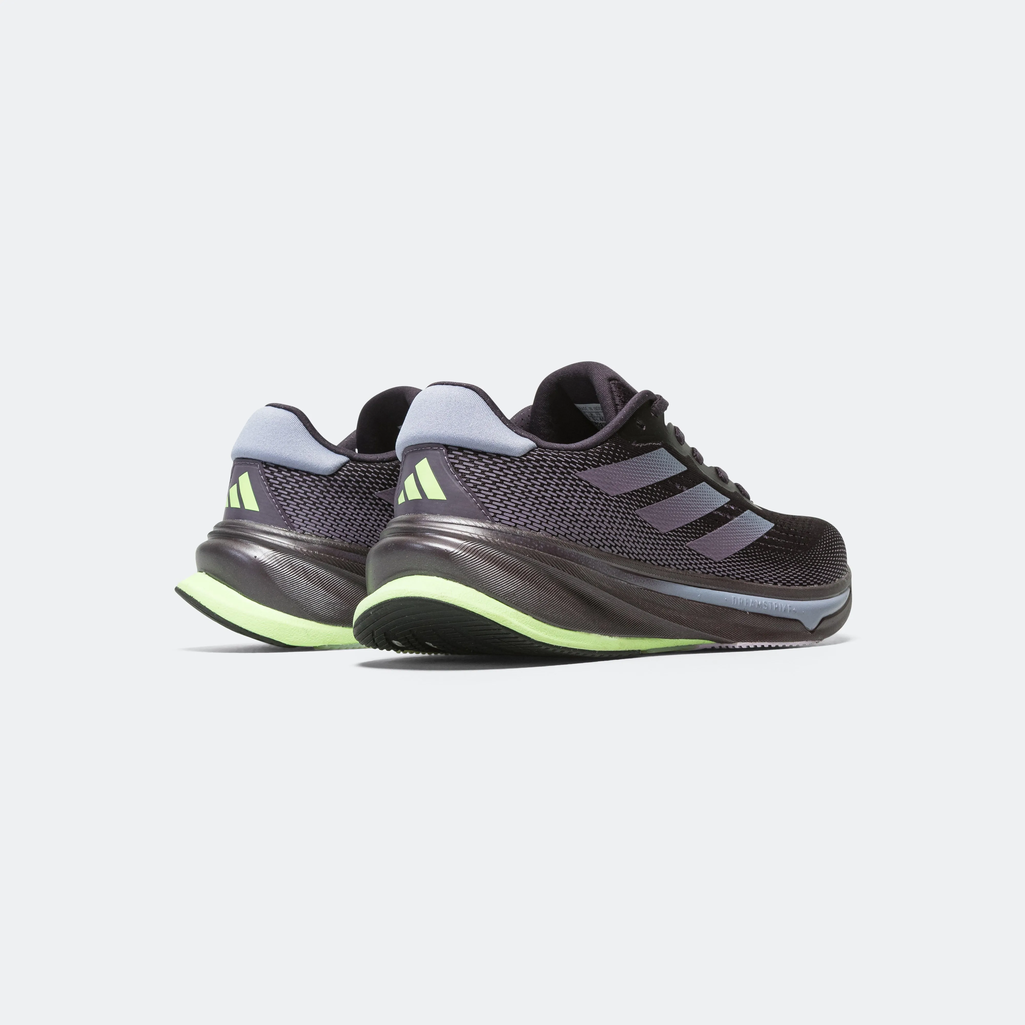 Womens Supernova Rise - Aurora Black/Violet-Green Spark