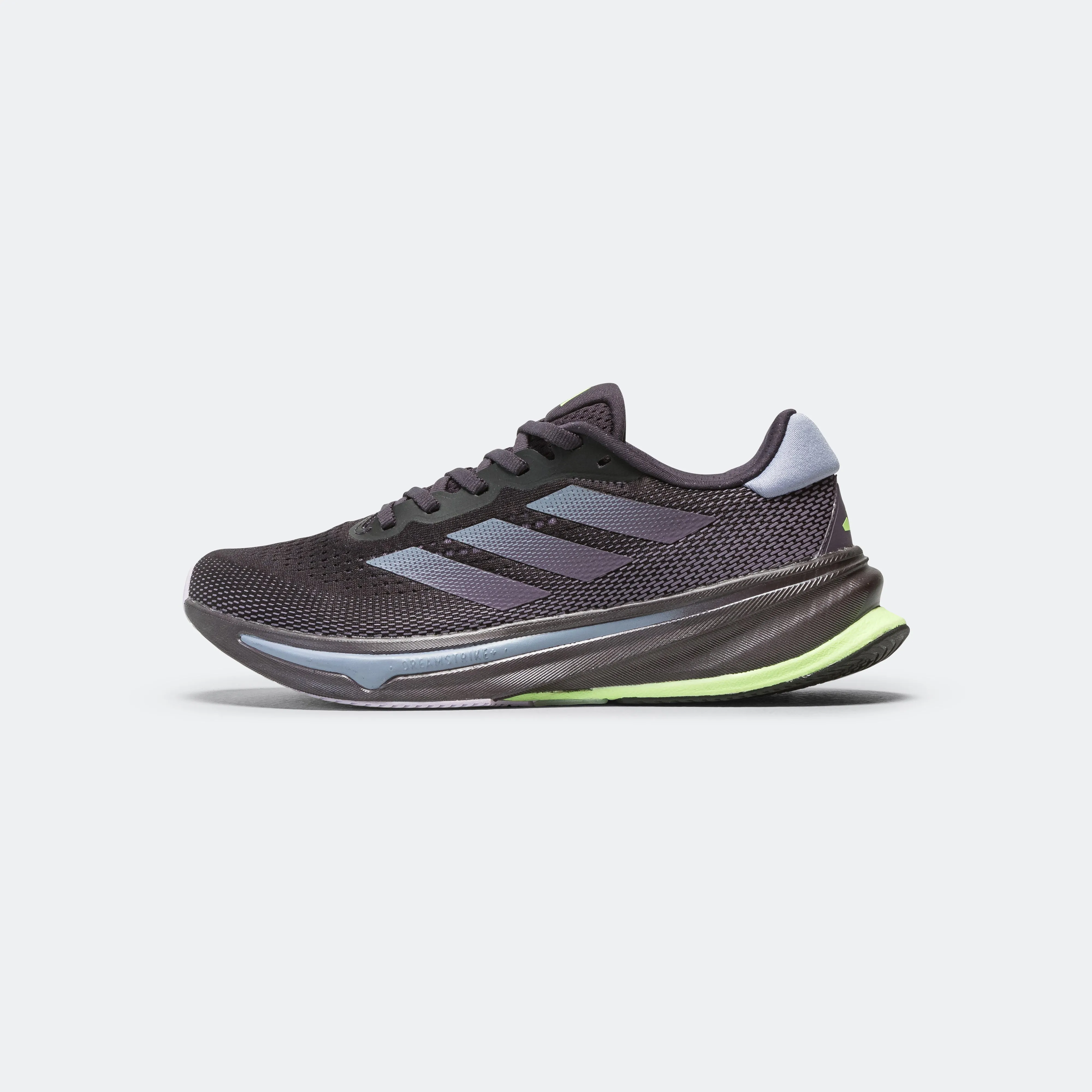 Womens Supernova Rise - Aurora Black/Violet-Green Spark