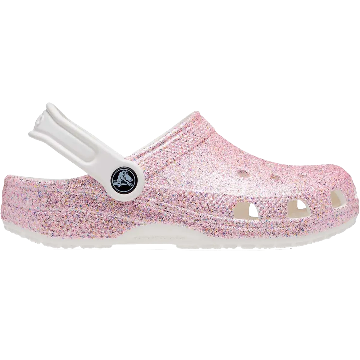 Youth Classic Glitter Clog